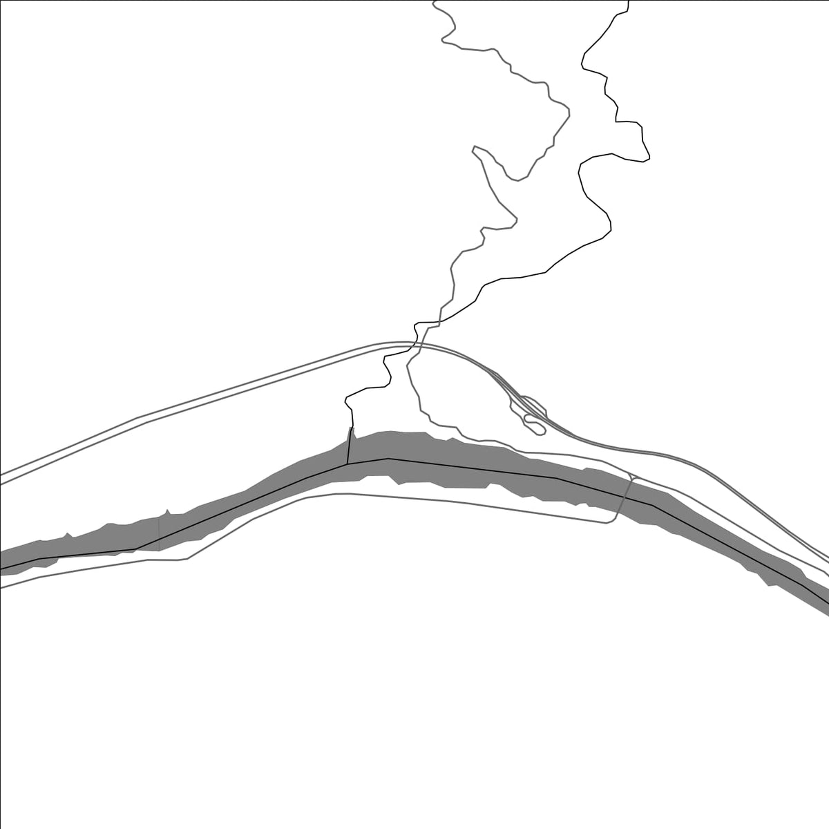 ROAD MAP OF GAOGU, CHINA BY MAPBAKES