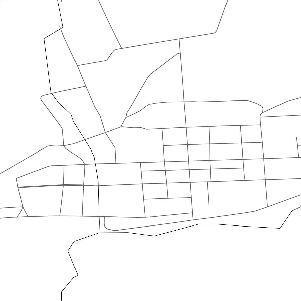 ROAD MAP OF GENHE, CHINA BY MAPBAKES