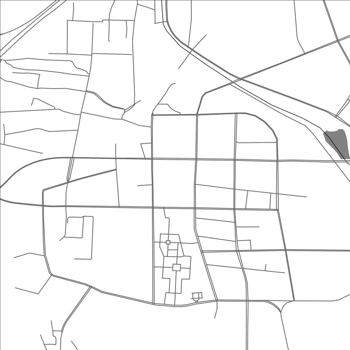 ROAD MAP OF GONGYI, CHINA BY MAPBAKES