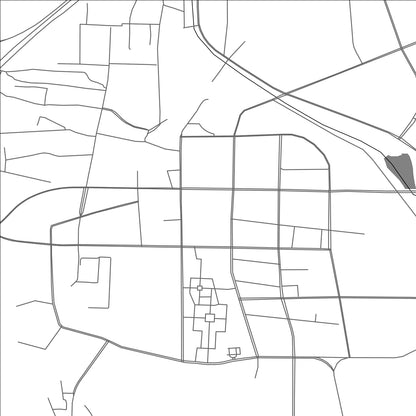 ROAD MAP OF GONGYI, CHINA BY MAPBAKES