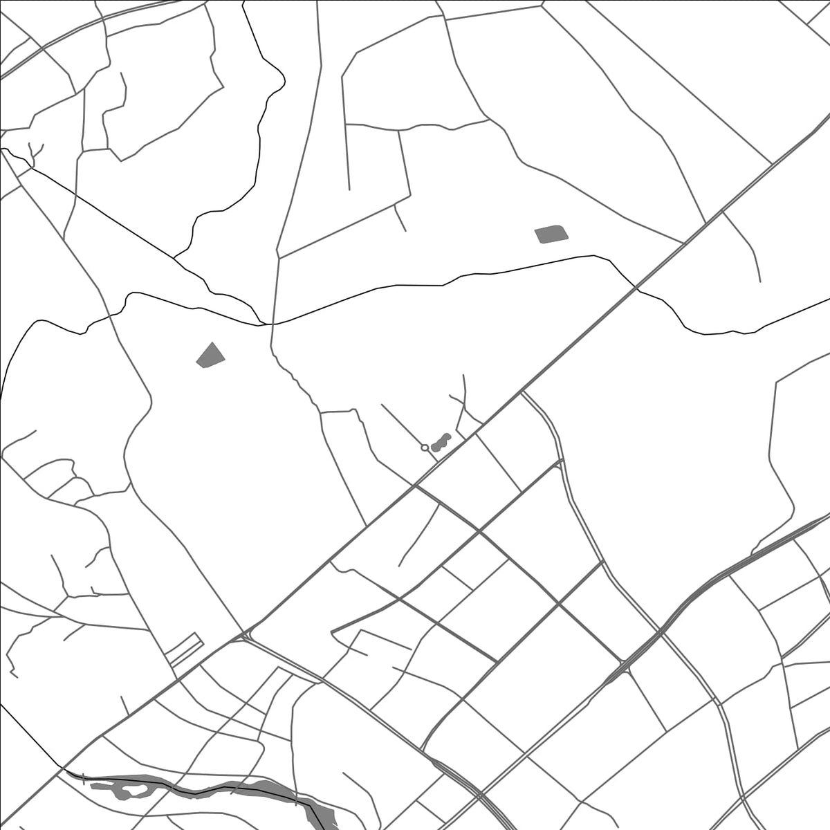 ROAD MAP OF GUANKOU, CHINA BY MAPBAKES