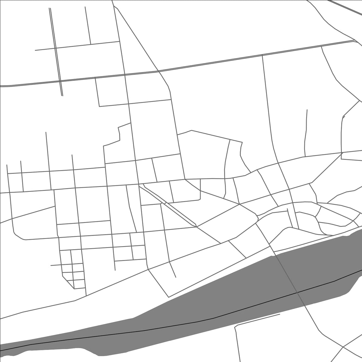 ROAD MAP OF GUCHENG CHENGGUANZHEN, CHINA BY MAPBAKES