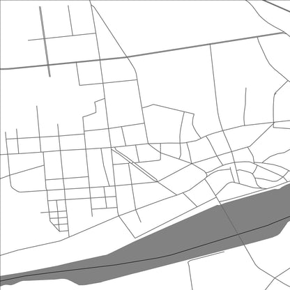 ROAD MAP OF GUCHENG CHENGGUANZHEN, CHINA BY MAPBAKES