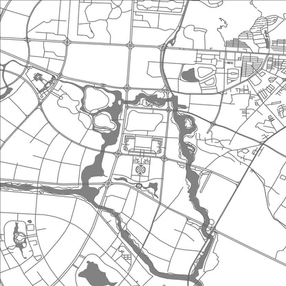ROAD MAP OF GUILIN, CHINA BY MAPBAKES