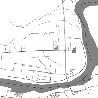 ROAD MAP OF GUIXI, CHINA BY MAPBAKES