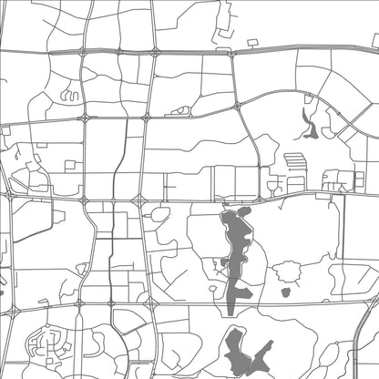 ROAD MAP OF GUIYANG, CHINA BY MAPBAKES