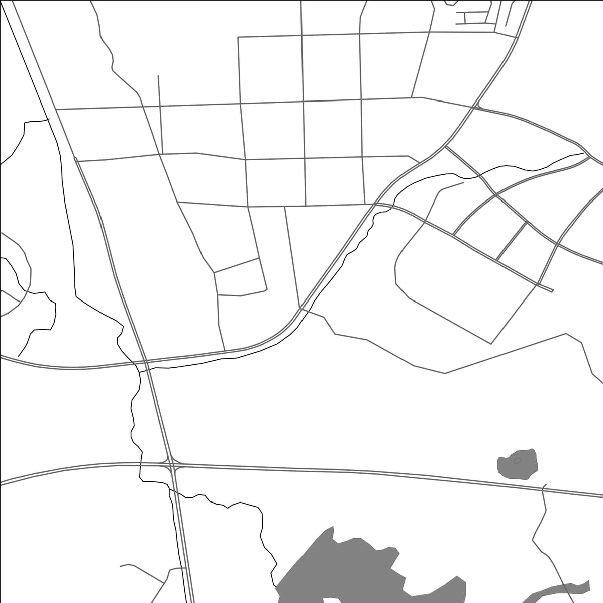 ROAD MAP OF GULI, CHINA BY MAPBAKES