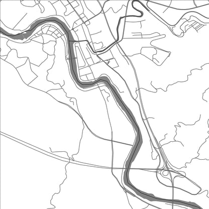 ROAD MAP OF GUNAN, CHINA BY MAPBAKES