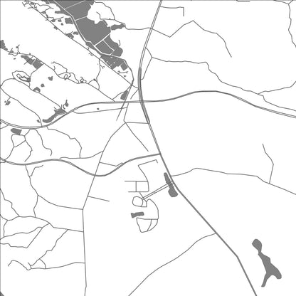 ROAD MAP OF GUOZHEN, CHINA BY MAPBAKES