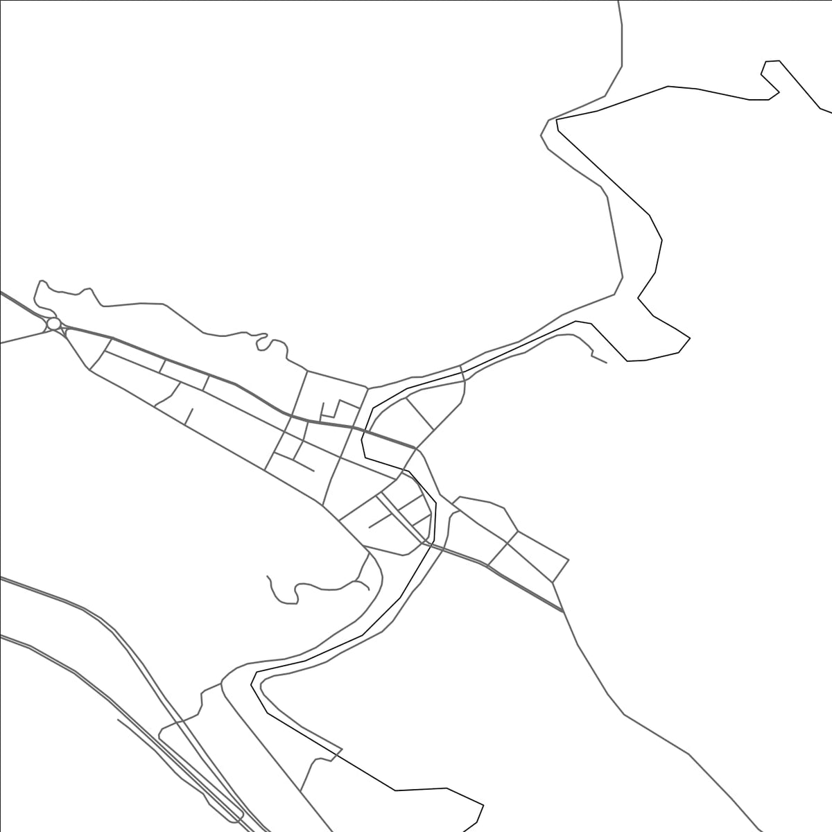 ROAD MAP OF GUSONG, CHINA BY MAPBAKES