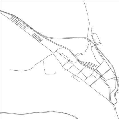 ROAD MAP OF HADAPU ZHEN, CHINA BY MAPBAKES