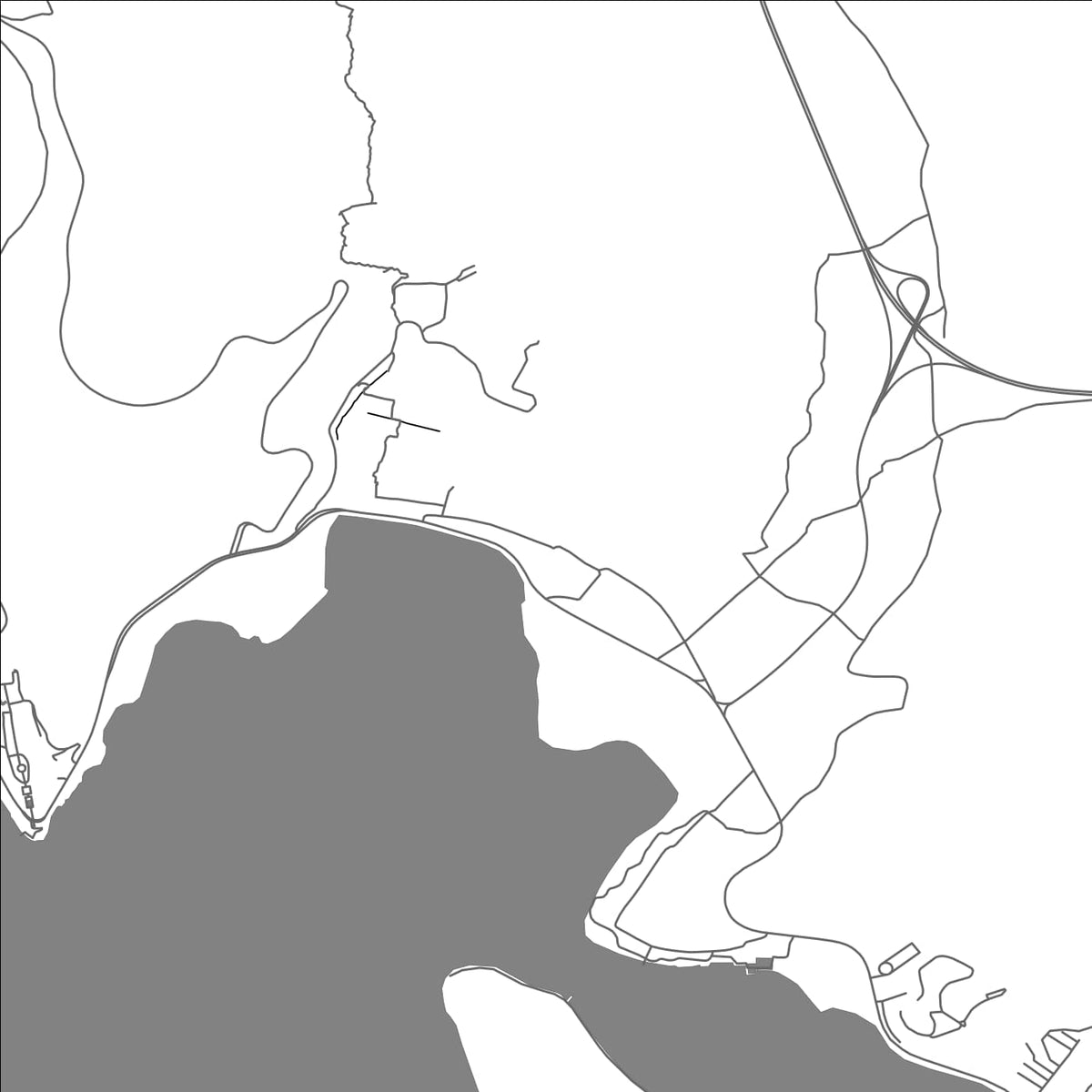 ROAD MAP OF HAIDONG ZHEN, CHINA BY MAPBAKES