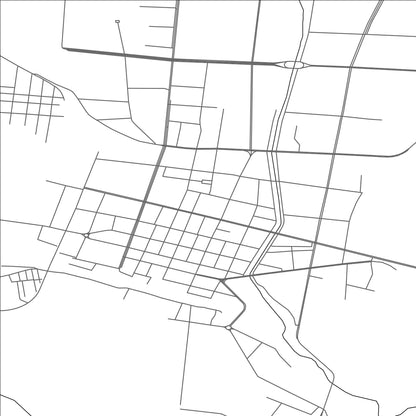 ROAD MAP OF HAILIN, CHINA BY MAPBAKES