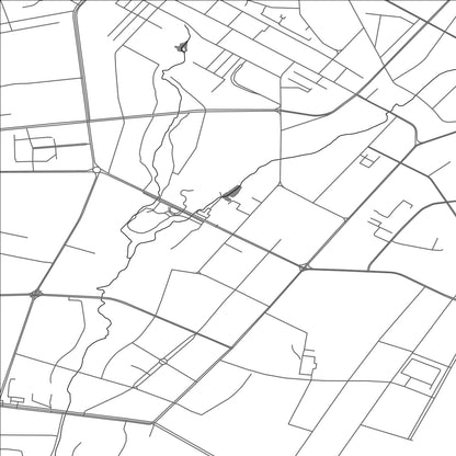 ROAD MAP OF HAMI, CHINA BY MAPBAKES