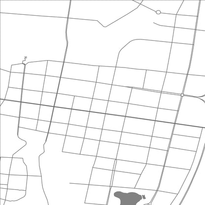 ROAD MAP OF HANCHENG, CHINA BY MAPBAKES