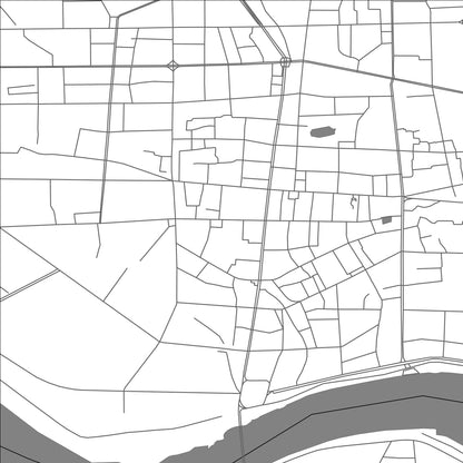ROAD MAP OF HANZHONG, CHINA BY MAPBAKES