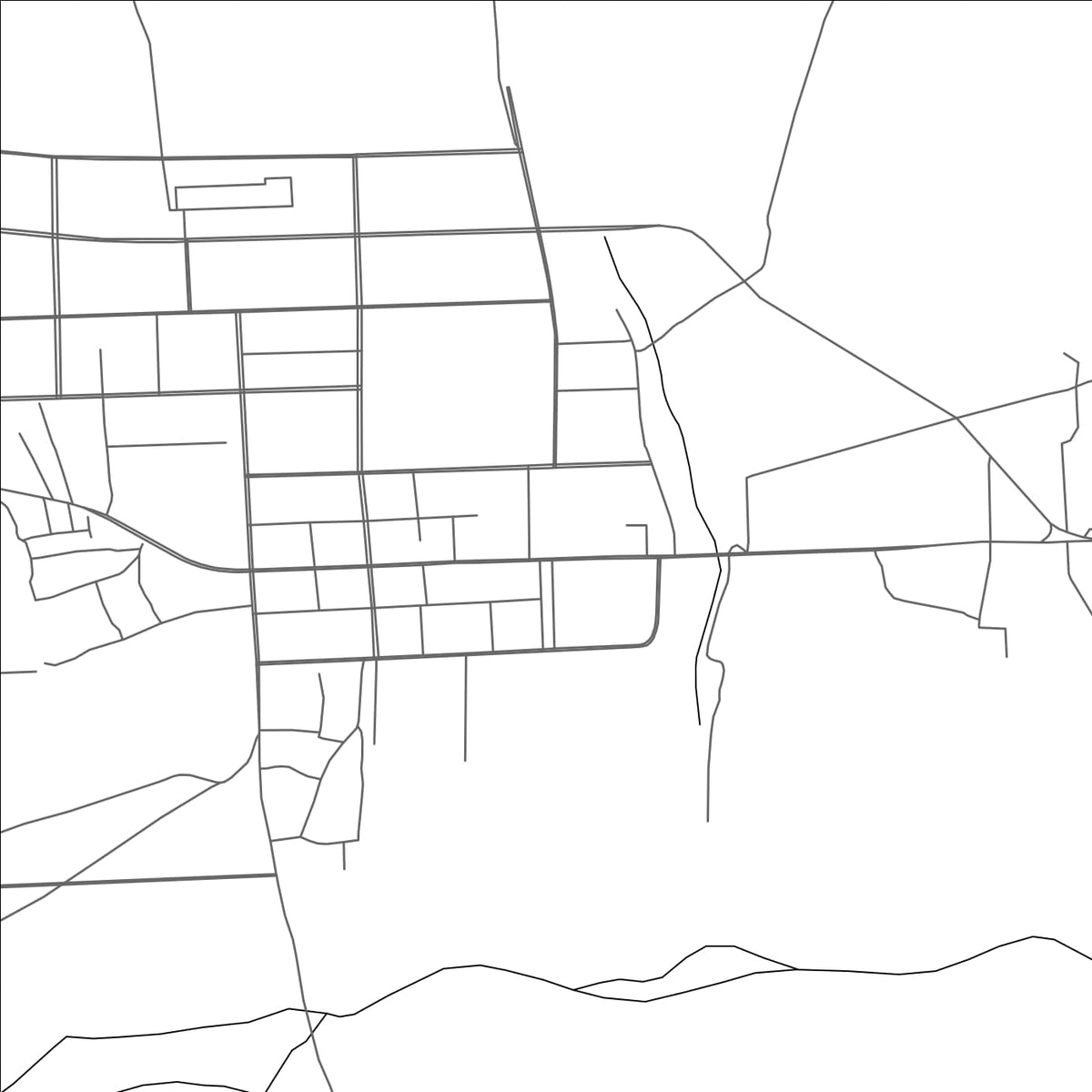 ROAD MAP OF HAOMEN, CHINA BY MAPBAKES