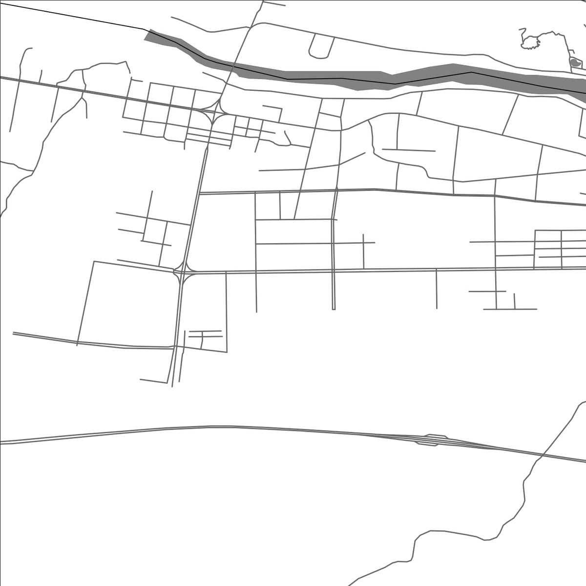 ROAD MAP OF HECHI, CHINA BY MAPBAKES