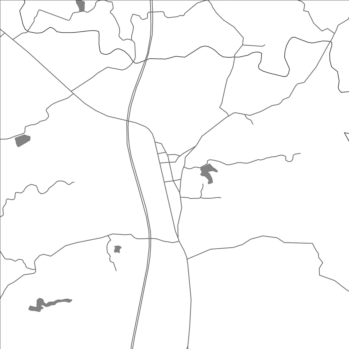 ROAD MAP OF HEGENG, CHINA BY MAPBAKES