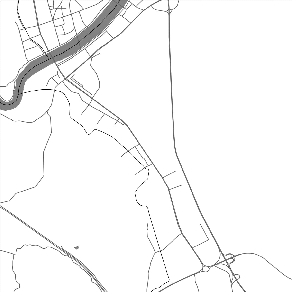 ROAD MAP OF HEHUA, CHINA BY MAPBAKES