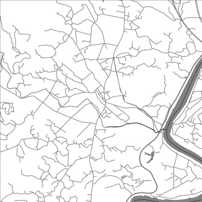ROAD MAP OF HENGBEI, CHINA BY MAPBAKES