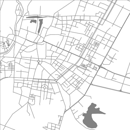 ROAD MAP OF HEPU, CHINA BY MAPBAKES