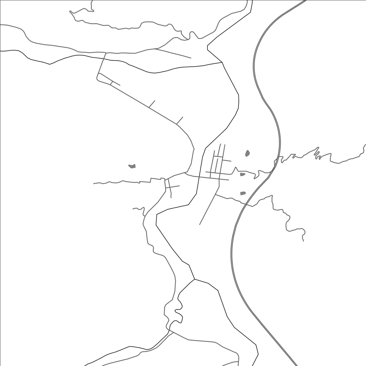 ROAD MAP OF HEQIAN, CHINA BY MAPBAKES