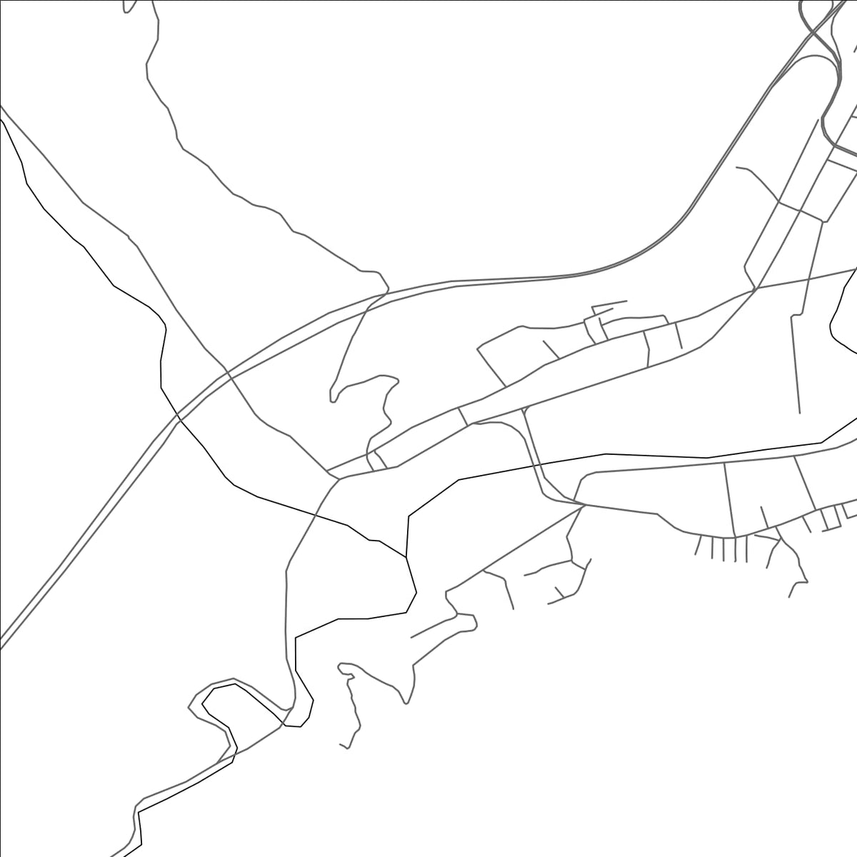 ROAD MAP OF HONGBAO, CHINA BY MAPBAKES