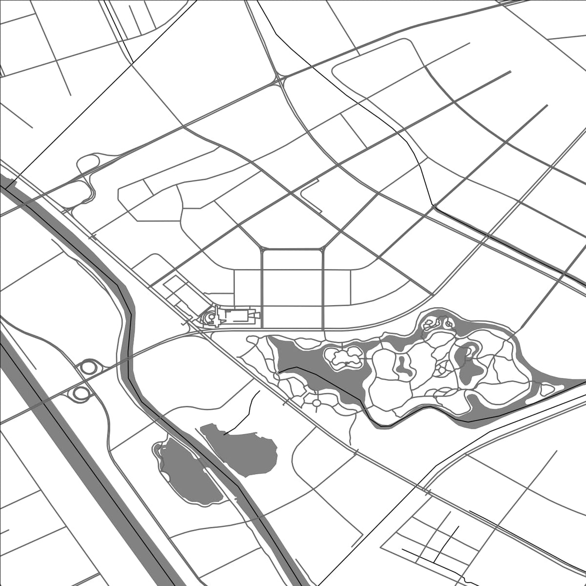 ROAD MAP OF HUAI'AN, CHINA BY MAPBAKES