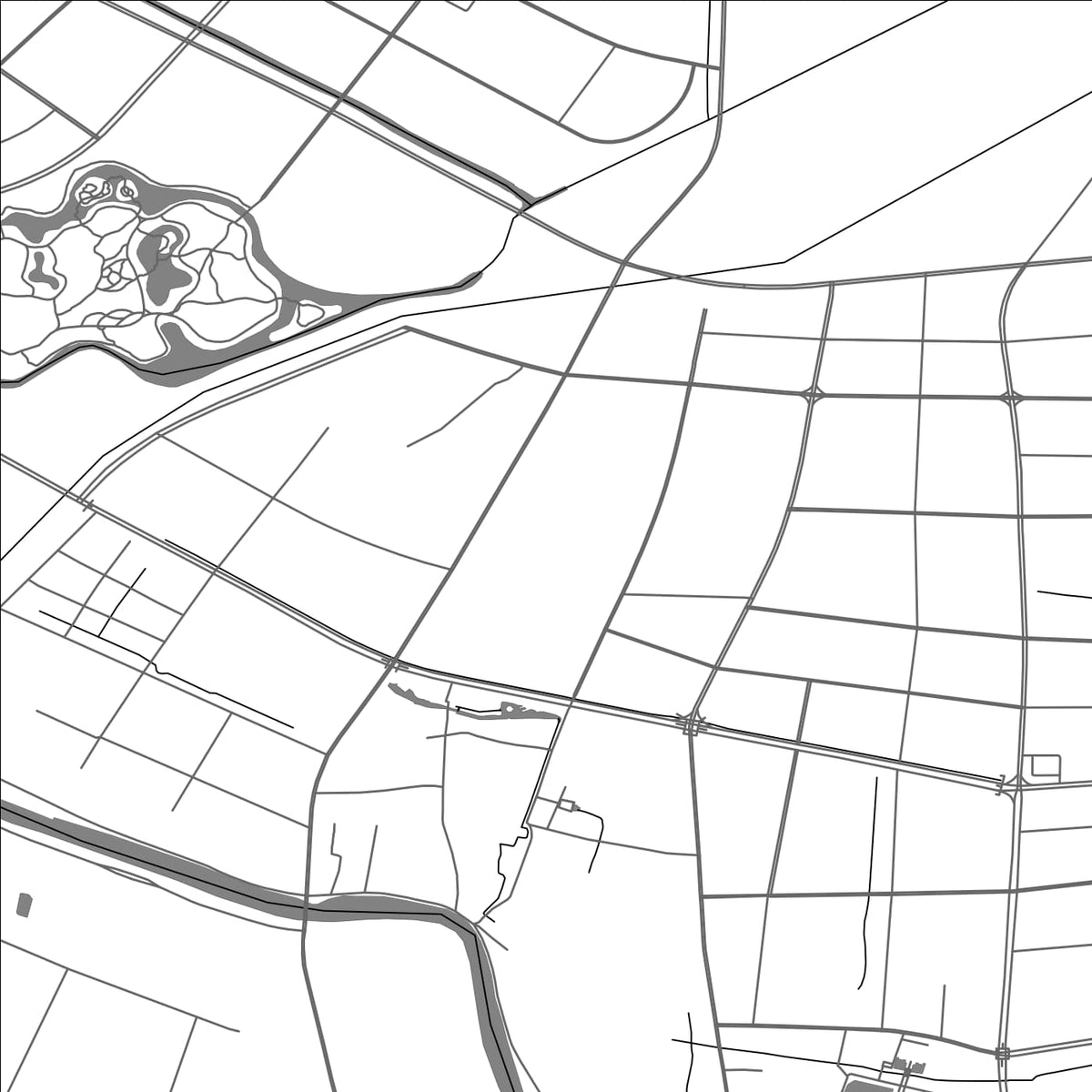 ROAD MAP OF HUAICHENG, CHINA BY MAPBAKES
