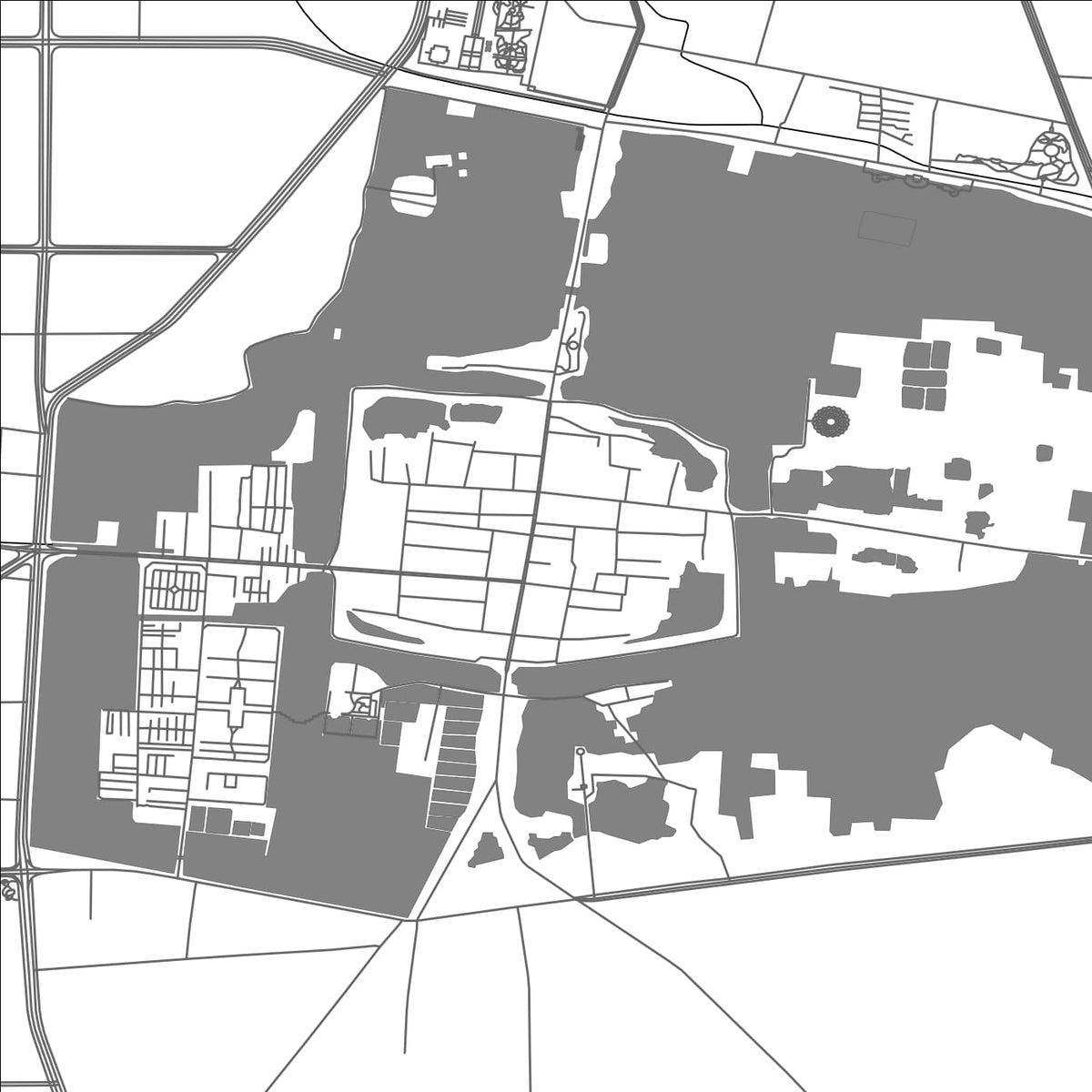 ROAD MAP OF HUAIYANG, CHINA BY MAPBAKES