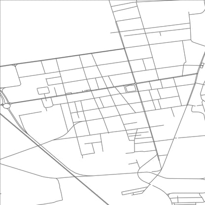 ROAD MAP OF HUANAN, CHINA BY MAPBAKES