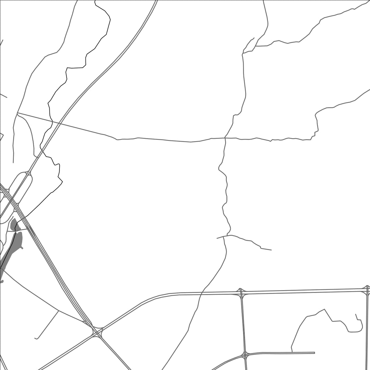 ROAD MAP OF HUANGMEI, CHINA BY MAPBAKES
