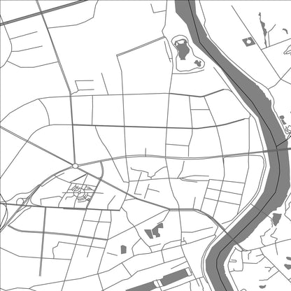 ROAD MAP OF HUANGPI, CHINA BY MAPBAKES