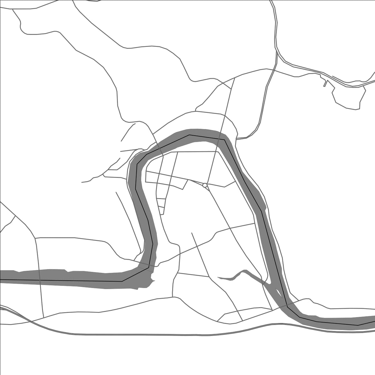ROAD MAP OF HUANGZHOU, CHINA BY MAPBAKES