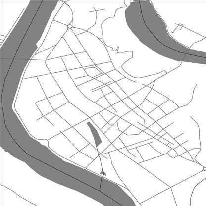 ROAD MAP OF HUANREN, CHINA BY MAPBAKES