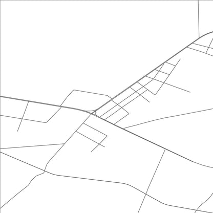 ROAD MAP OF HUDIYUZI, CHINA BY MAPBAKES