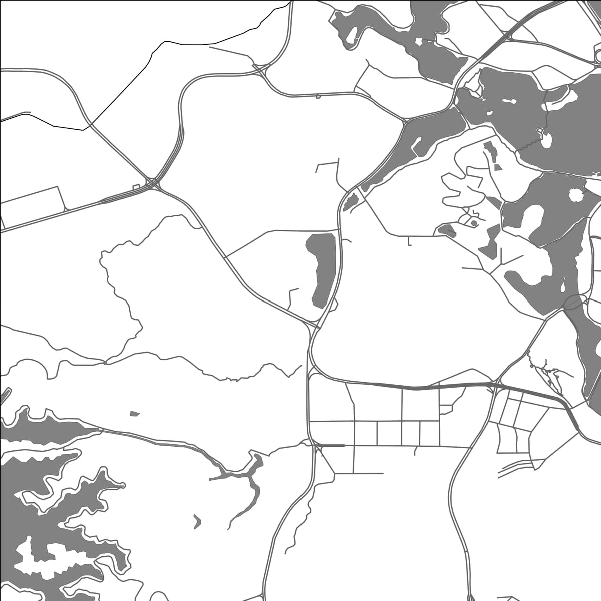 ROAD MAP OF HUICHENG, CHINA BY MAPBAKES