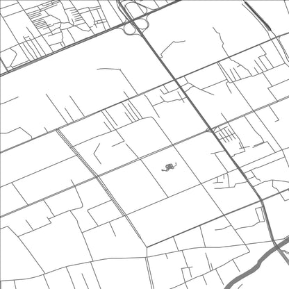 ROAD MAP OF HUIMIN, CHINA BY MAPBAKES