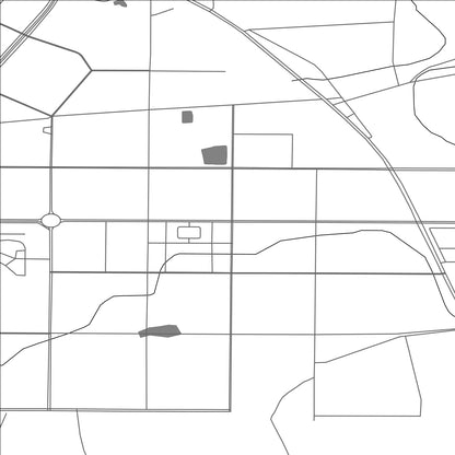 ROAD MAP OF HULAN, CHINA BY MAPBAKES