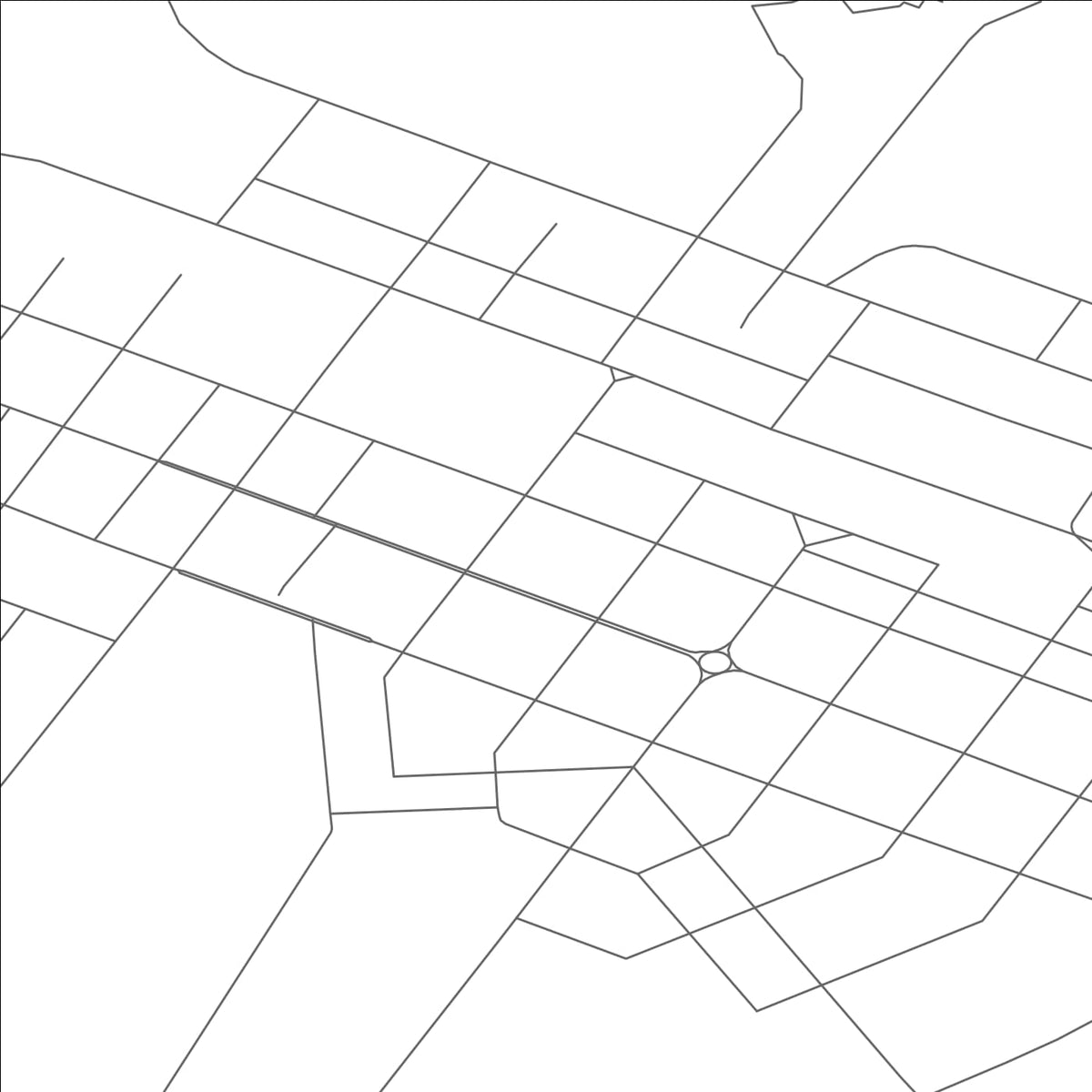 ROAD MAP OF HULAN ERGI, CHINA BY MAPBAKES