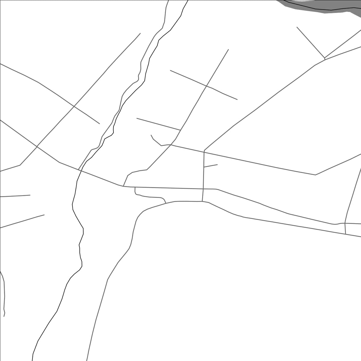 ROAD MAP OF HUOSHILAFU, CHINA BY MAPBAKES