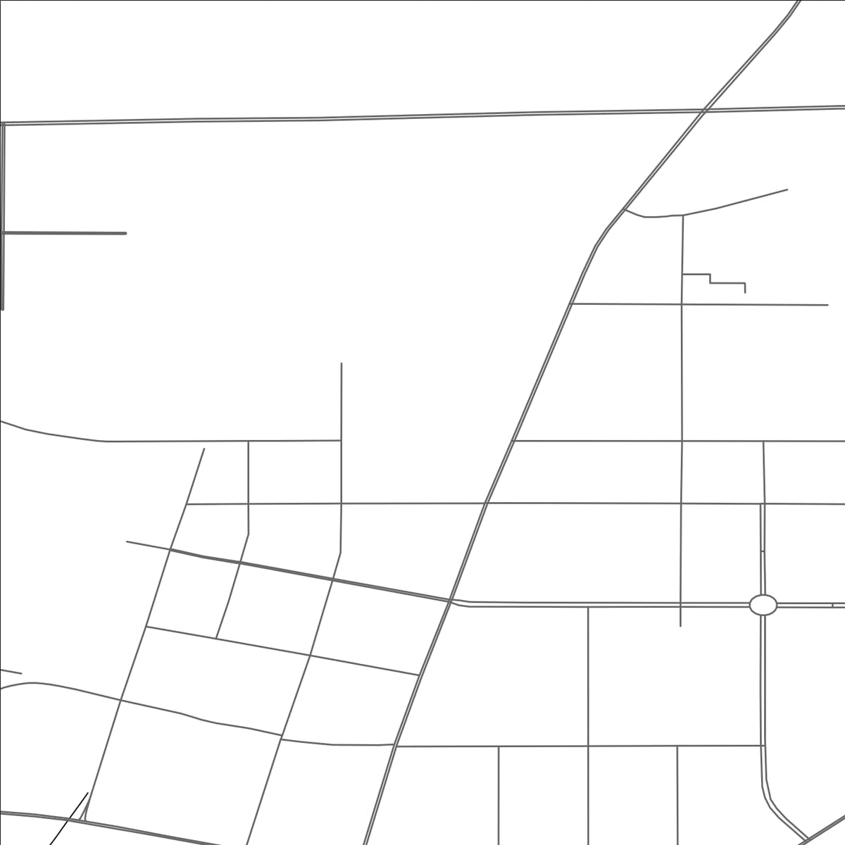 ROAD MAP OF HUSHITAI, CHINA BY MAPBAKES
