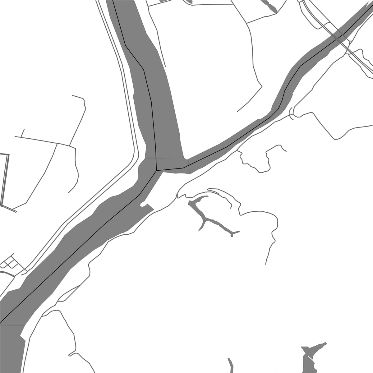 ROAD MAP OF JIANGKOU, CHINA BY MAPBAKES
