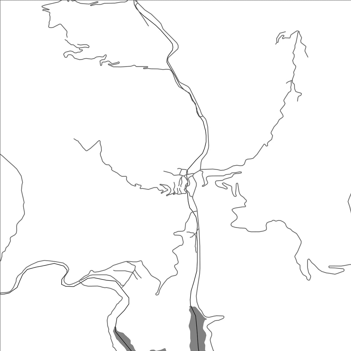 ROAD MAP OF JIANGPING, CHINA BY MAPBAKES