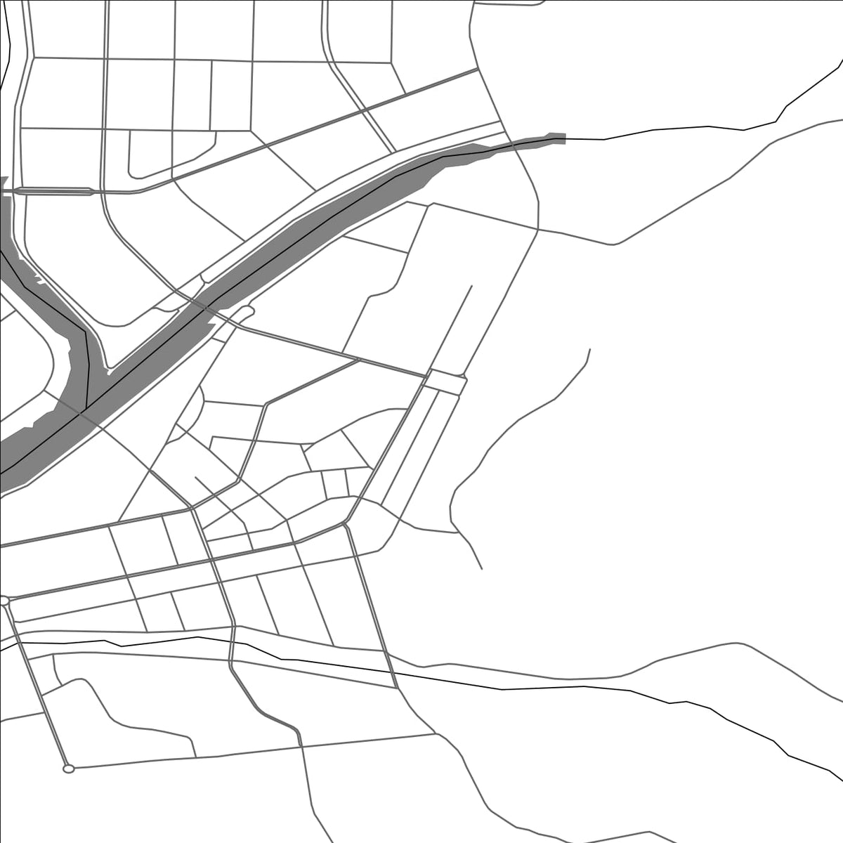 ROAD MAP OF JIAOHE, CHINA BY MAPBAKES