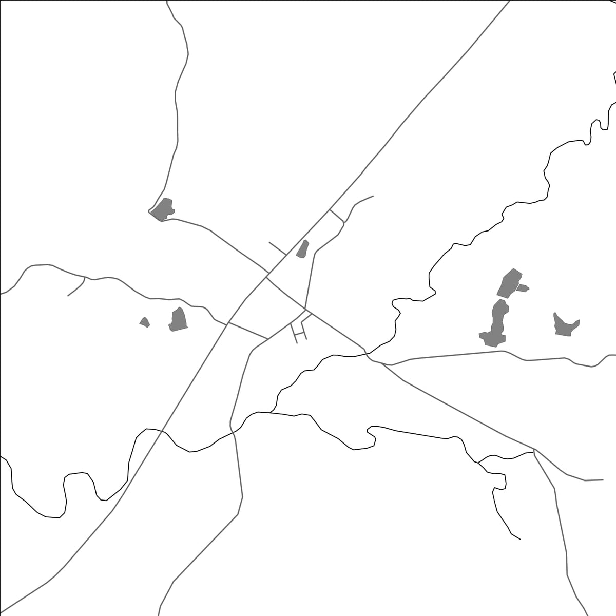 ROAD MAP OF JIESHOU, CHINA BY MAPBAKES