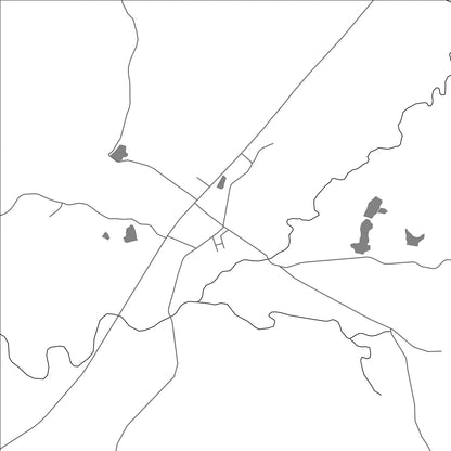 ROAD MAP OF JIESHOU, CHINA BY MAPBAKES