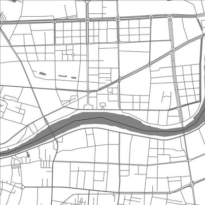 ROAD MAP OF JIEYANG, CHINA BY MAPBAKES