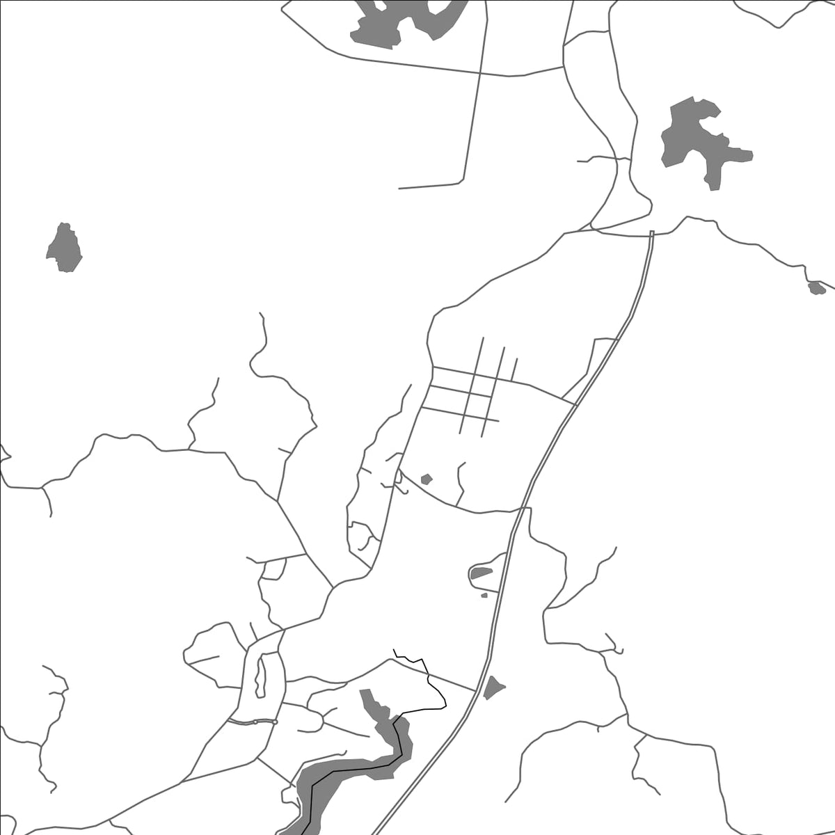 ROAD MAP OF JINGGUAN, CHINA BY MAPBAKES